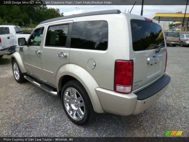 Light Graystone Pearl / Dark Khaki/Medium Khaki 2008 Dodge Nitro SLT 4x4
