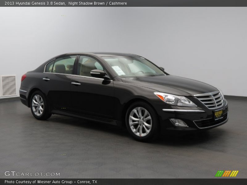 Night Shadow Brown / Cashmere 2013 Hyundai Genesis 3.8 Sedan