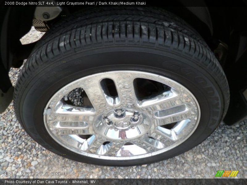 Light Graystone Pearl / Dark Khaki/Medium Khaki 2008 Dodge Nitro SLT 4x4