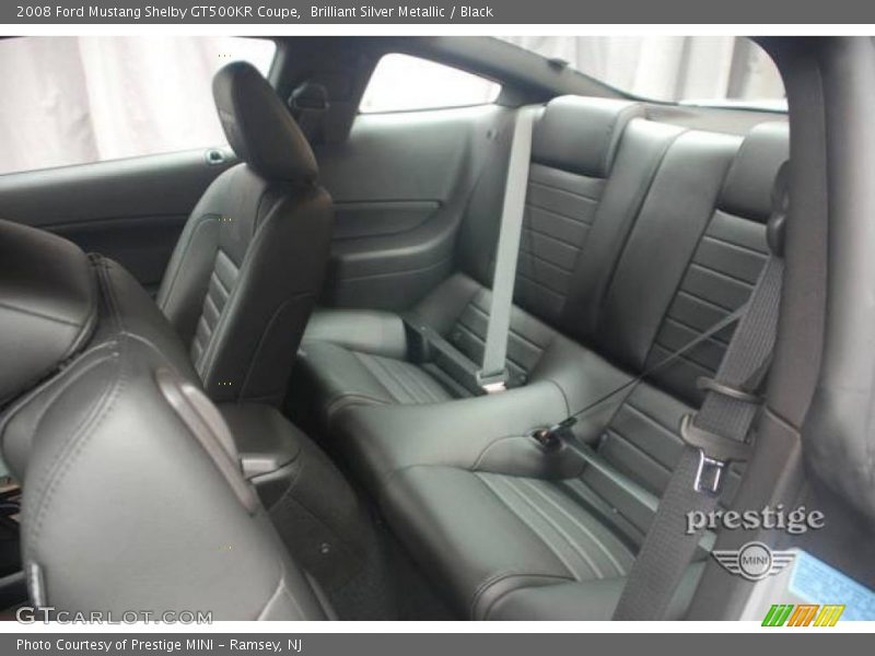 Brilliant Silver Metallic / Black 2008 Ford Mustang Shelby GT500KR Coupe