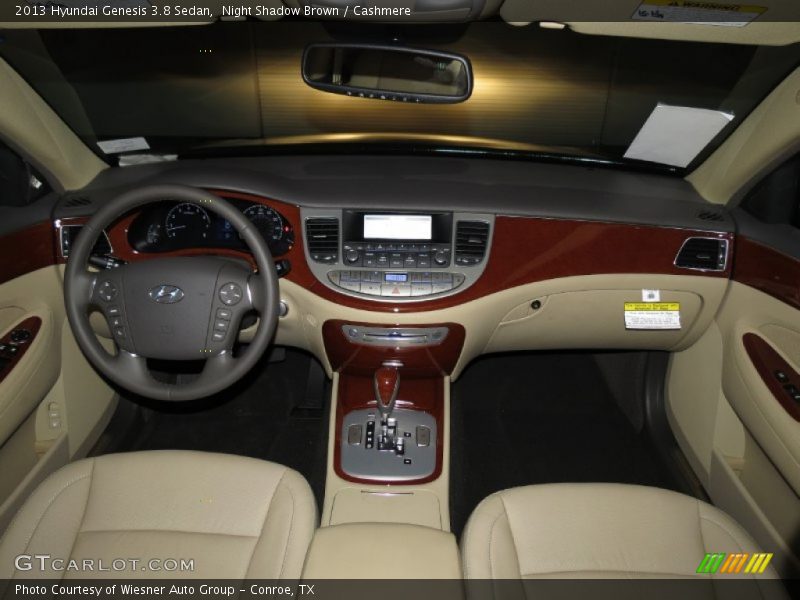 Dashboard of 2013 Genesis 3.8 Sedan