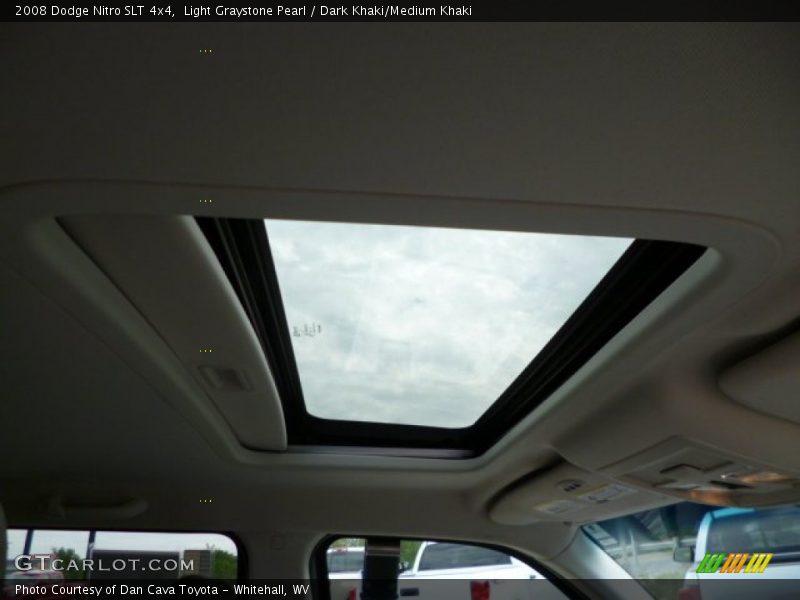 Light Graystone Pearl / Dark Khaki/Medium Khaki 2008 Dodge Nitro SLT 4x4