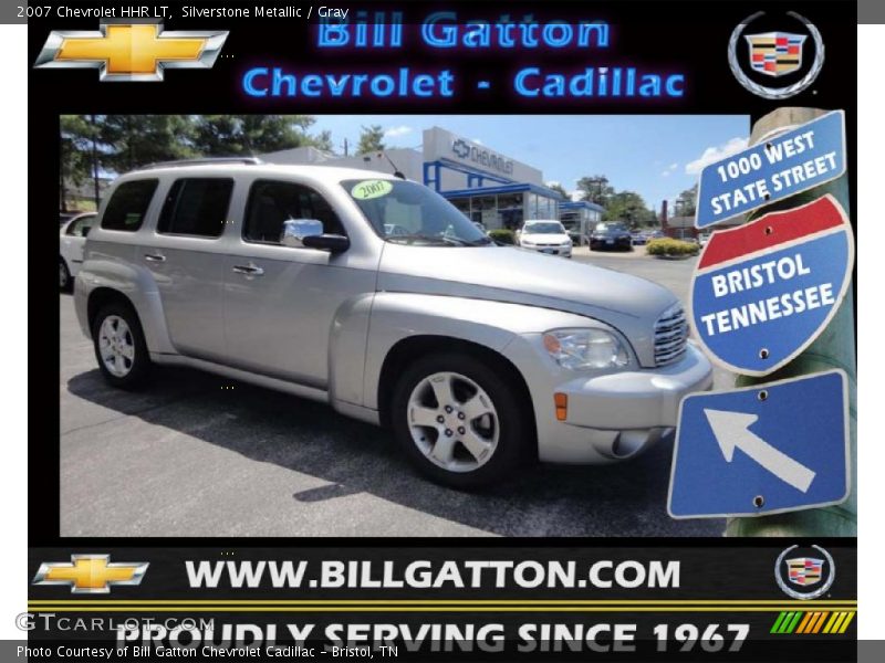 Silverstone Metallic / Gray 2007 Chevrolet HHR LT