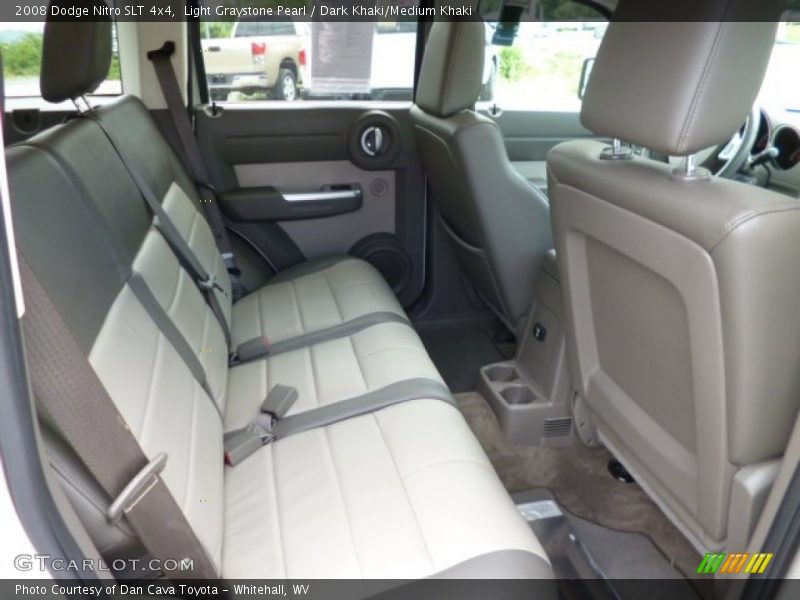 Light Graystone Pearl / Dark Khaki/Medium Khaki 2008 Dodge Nitro SLT 4x4