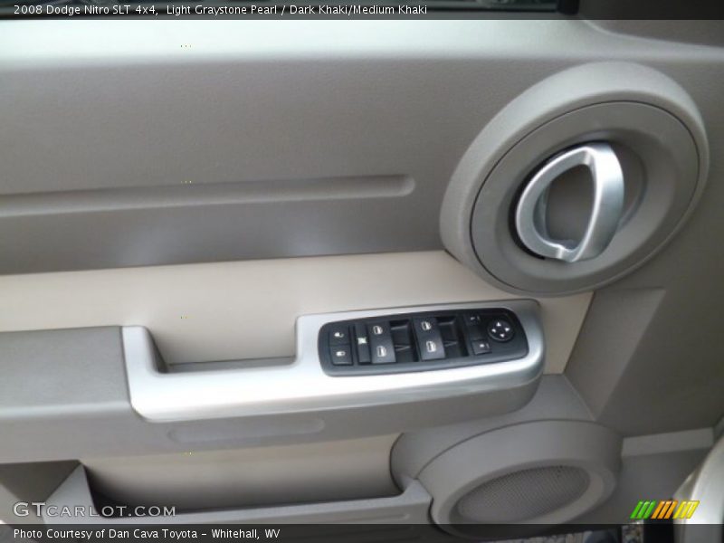 Light Graystone Pearl / Dark Khaki/Medium Khaki 2008 Dodge Nitro SLT 4x4