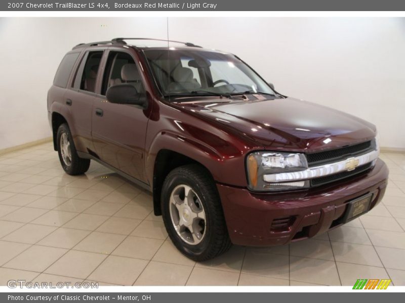 Bordeaux Red Metallic / Light Gray 2007 Chevrolet TrailBlazer LS 4x4