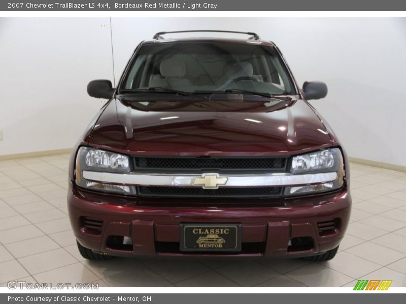 Bordeaux Red Metallic / Light Gray 2007 Chevrolet TrailBlazer LS 4x4