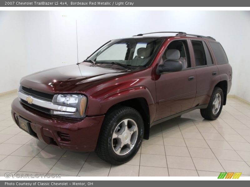 Bordeaux Red Metallic / Light Gray 2007 Chevrolet TrailBlazer LS 4x4