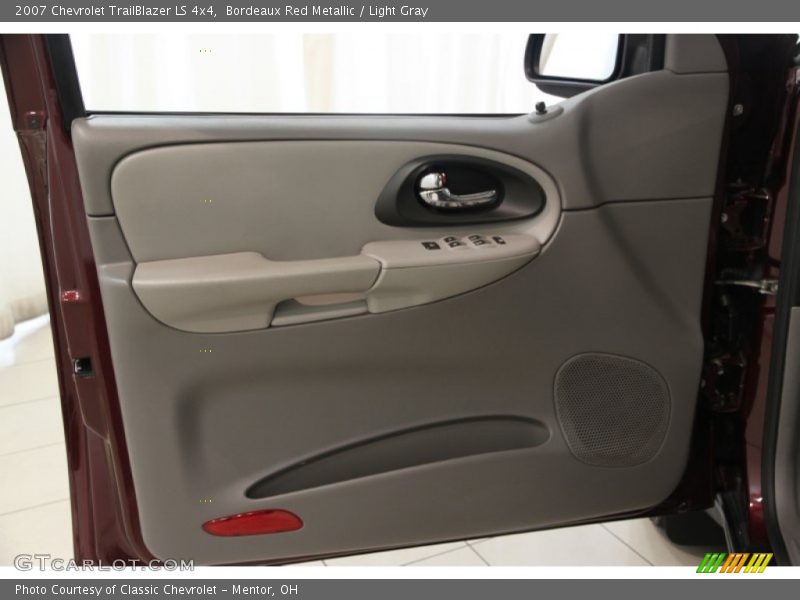 Bordeaux Red Metallic / Light Gray 2007 Chevrolet TrailBlazer LS 4x4
