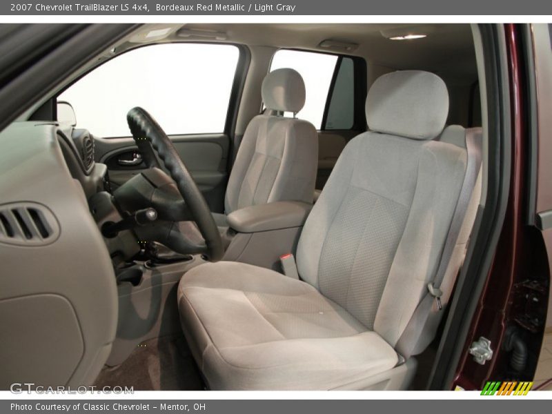 Bordeaux Red Metallic / Light Gray 2007 Chevrolet TrailBlazer LS 4x4