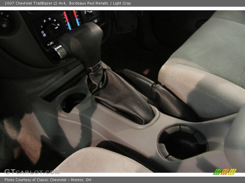 Bordeaux Red Metallic / Light Gray 2007 Chevrolet TrailBlazer LS 4x4