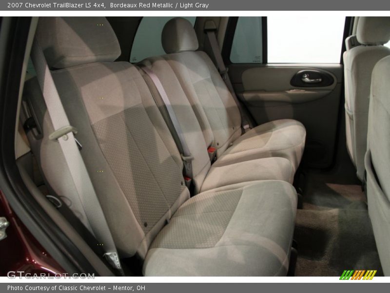 Bordeaux Red Metallic / Light Gray 2007 Chevrolet TrailBlazer LS 4x4