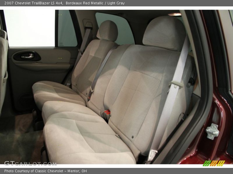 Bordeaux Red Metallic / Light Gray 2007 Chevrolet TrailBlazer LS 4x4