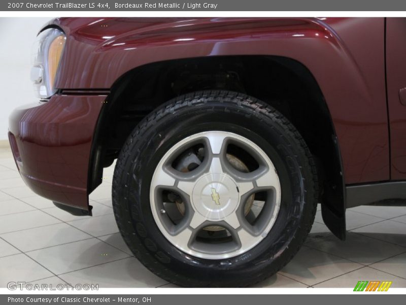 Bordeaux Red Metallic / Light Gray 2007 Chevrolet TrailBlazer LS 4x4