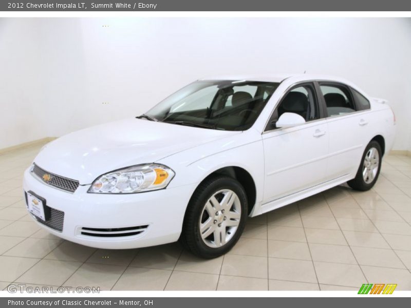 Summit White / Ebony 2012 Chevrolet Impala LT