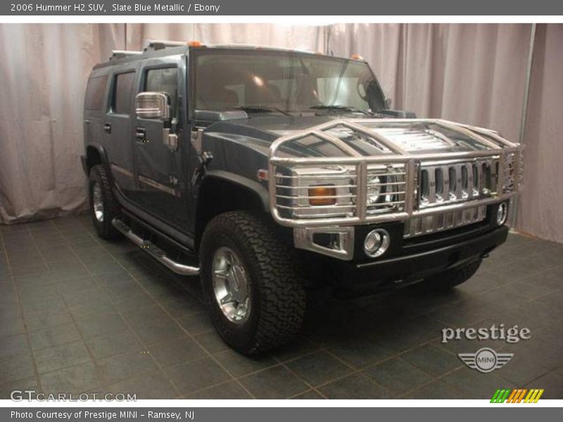 Slate Blue Metallic / Ebony 2006 Hummer H2 SUV