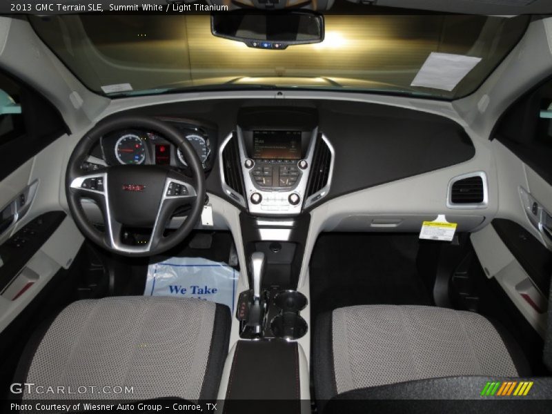 Summit White / Light Titanium 2013 GMC Terrain SLE