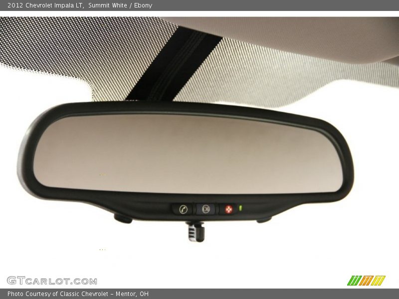 Summit White / Ebony 2012 Chevrolet Impala LT