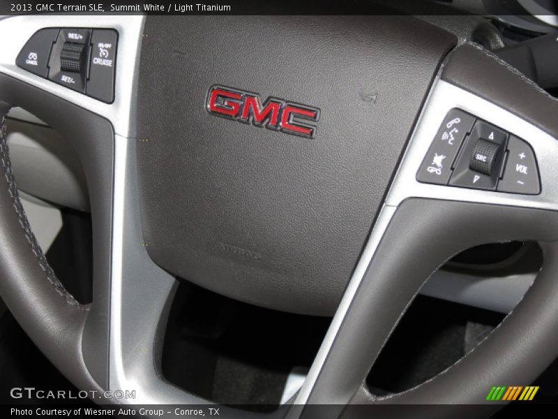 Summit White / Light Titanium 2013 GMC Terrain SLE