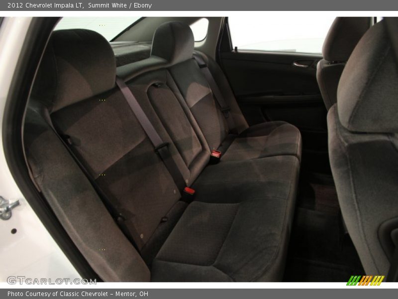 Summit White / Ebony 2012 Chevrolet Impala LT