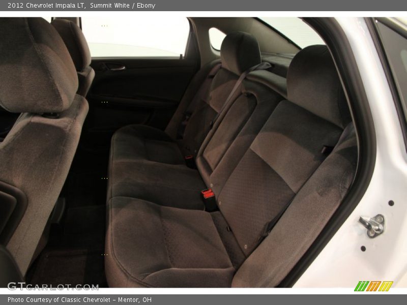 Summit White / Ebony 2012 Chevrolet Impala LT