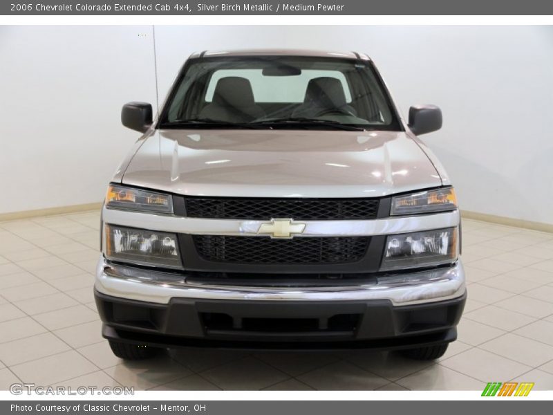 Silver Birch Metallic / Medium Pewter 2006 Chevrolet Colorado Extended Cab 4x4