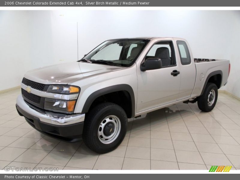 Silver Birch Metallic / Medium Pewter 2006 Chevrolet Colorado Extended Cab 4x4