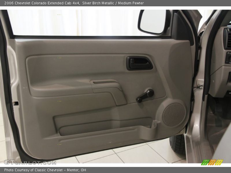 Silver Birch Metallic / Medium Pewter 2006 Chevrolet Colorado Extended Cab 4x4