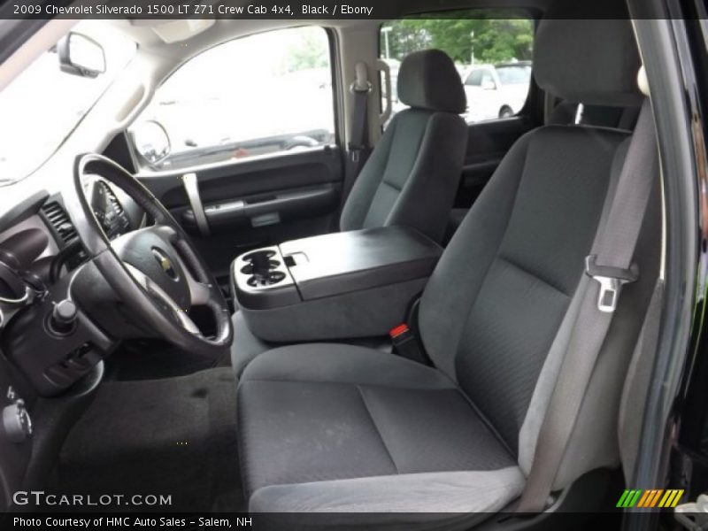 Black / Ebony 2009 Chevrolet Silverado 1500 LT Z71 Crew Cab 4x4