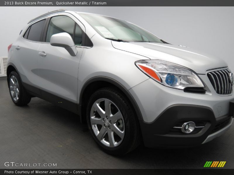 Quicksilver Metallic / Titanium 2013 Buick Encore Premium