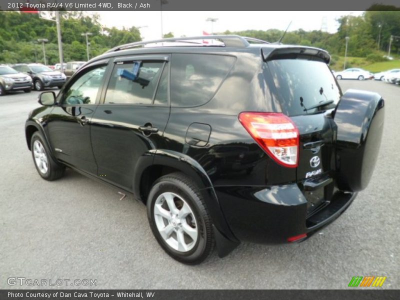Black / Ash 2012 Toyota RAV4 V6 Limited 4WD