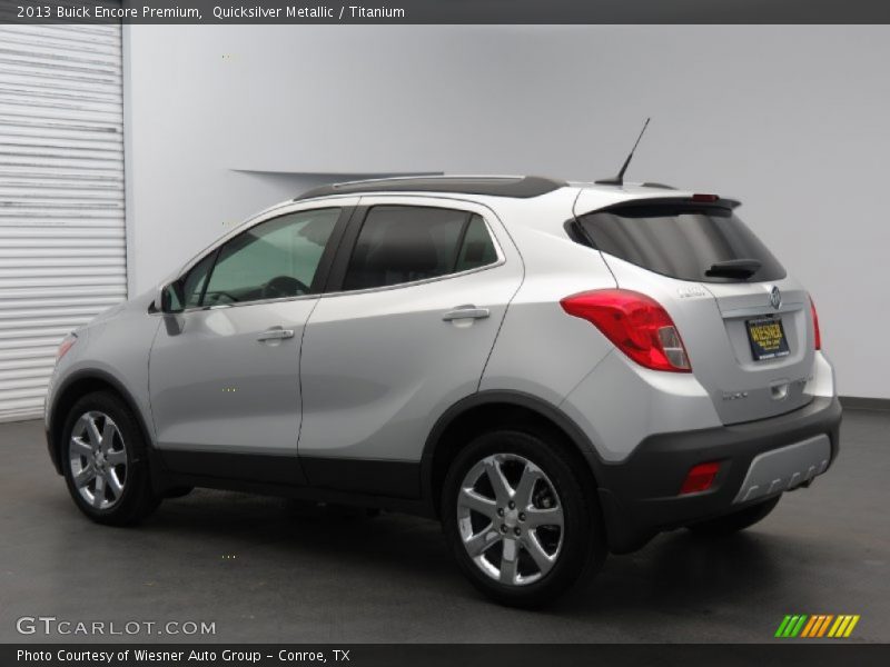 Quicksilver Metallic / Titanium 2013 Buick Encore Premium