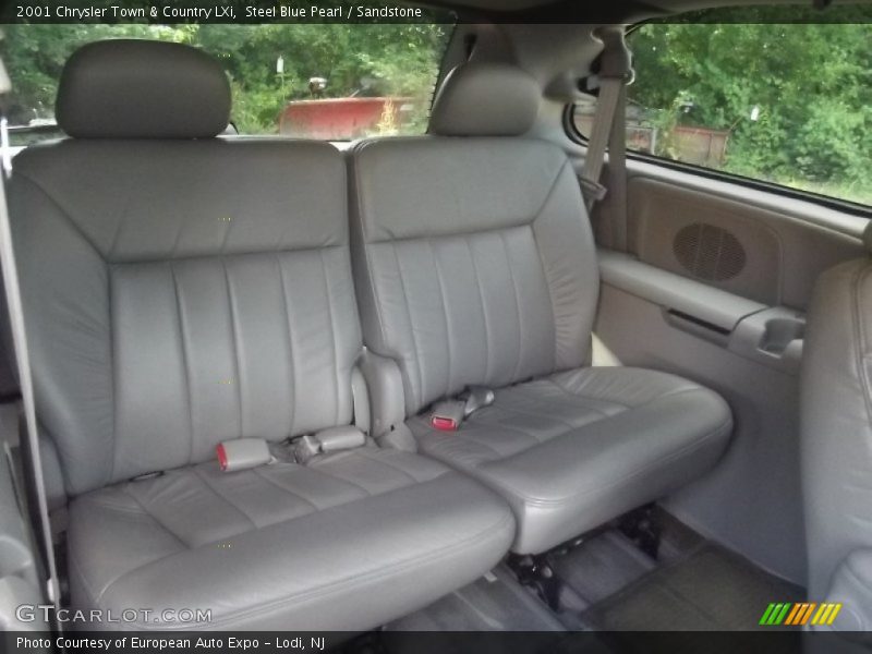 Steel Blue Pearl / Sandstone 2001 Chrysler Town & Country LXi