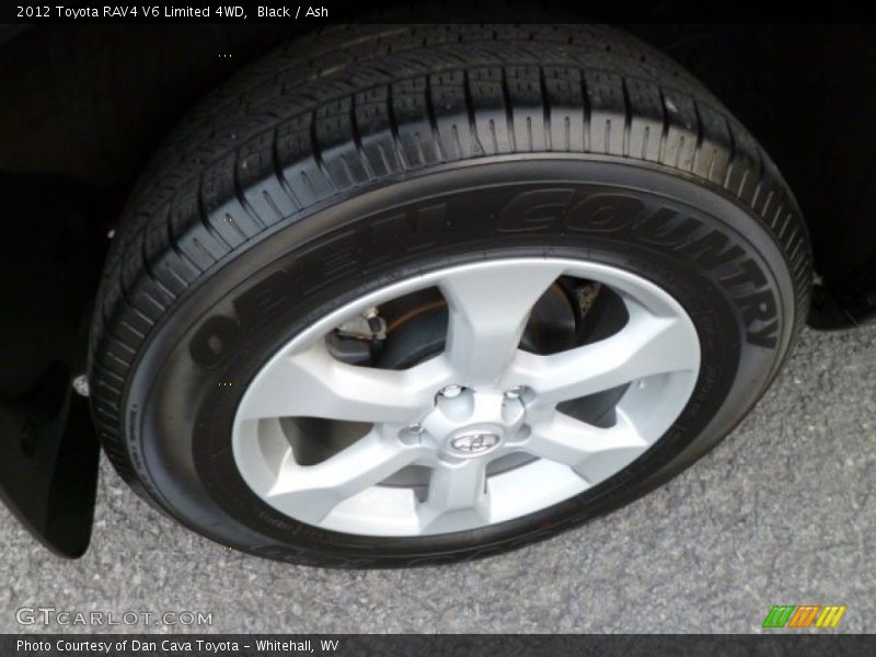 Black / Ash 2012 Toyota RAV4 V6 Limited 4WD