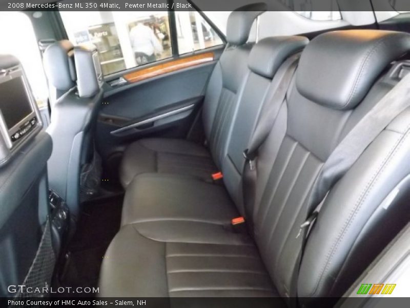 Pewter Metallic / Black 2008 Mercedes-Benz ML 350 4Matic