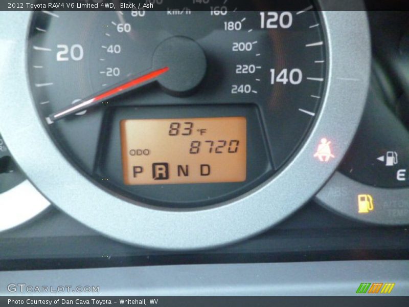 Black / Ash 2012 Toyota RAV4 V6 Limited 4WD