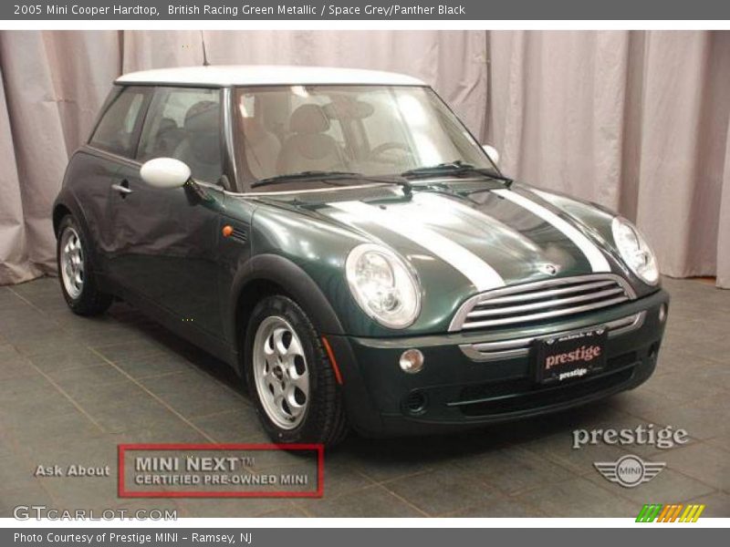 British Racing Green Metallic / Space Grey/Panther Black 2005 Mini Cooper Hardtop