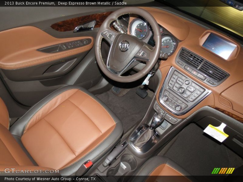  2013 Encore Premium Saddle Interior