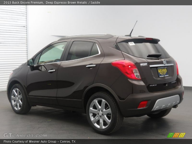 Deep Espresso Brown Metallic / Saddle 2013 Buick Encore Premium