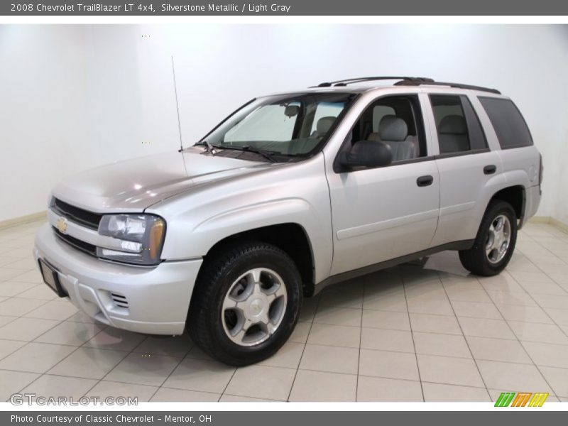Silverstone Metallic / Light Gray 2008 Chevrolet TrailBlazer LT 4x4