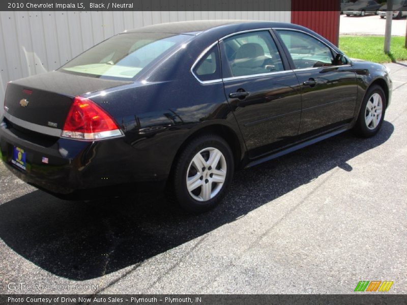 Black / Neutral 2010 Chevrolet Impala LS