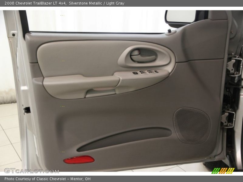Silverstone Metallic / Light Gray 2008 Chevrolet TrailBlazer LT 4x4