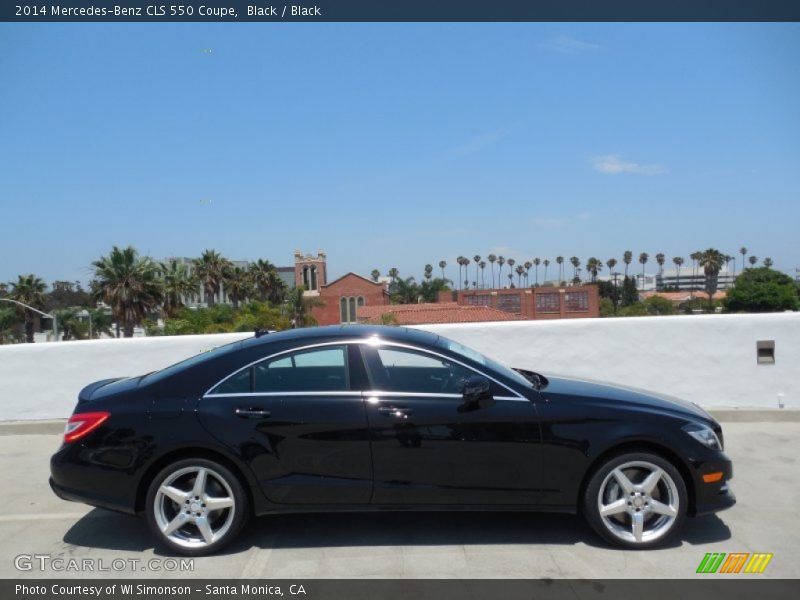 Black / Black 2014 Mercedes-Benz CLS 550 Coupe