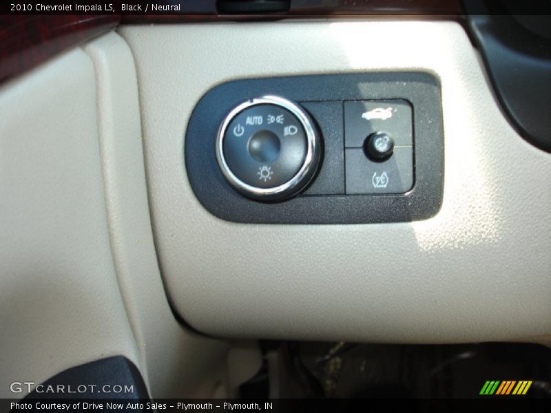 Black / Neutral 2010 Chevrolet Impala LS