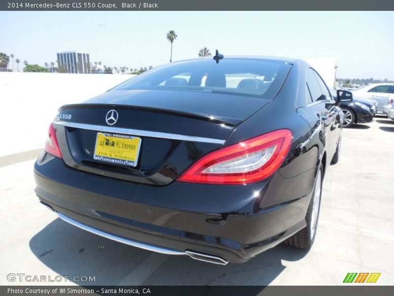 Black / Black 2014 Mercedes-Benz CLS 550 Coupe