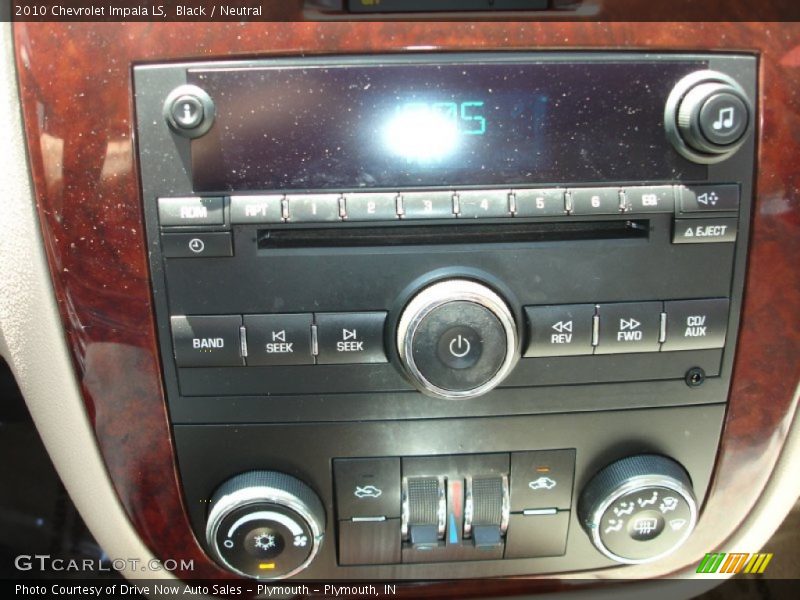 Black / Neutral 2010 Chevrolet Impala LS