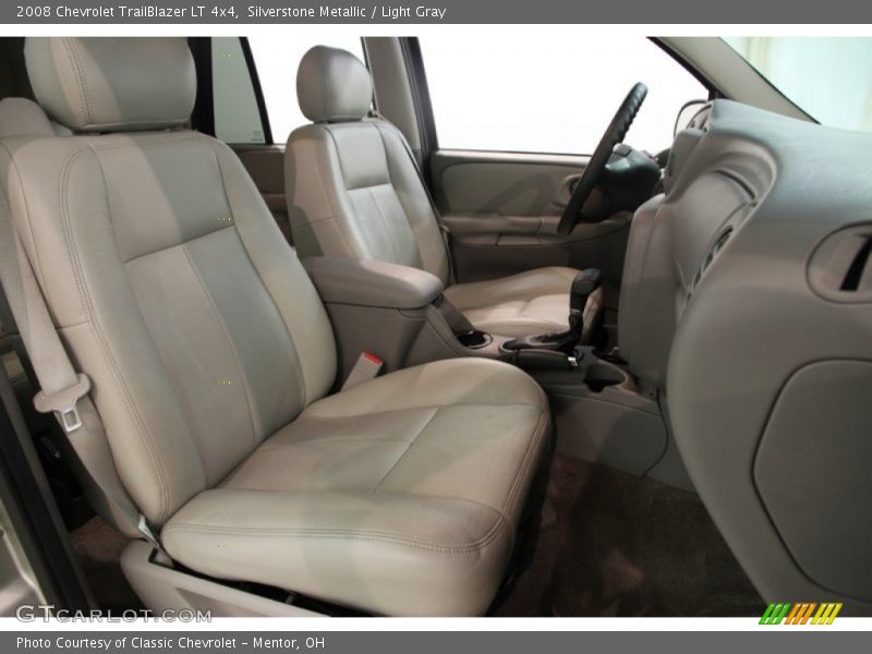 Silverstone Metallic / Light Gray 2008 Chevrolet TrailBlazer LT 4x4