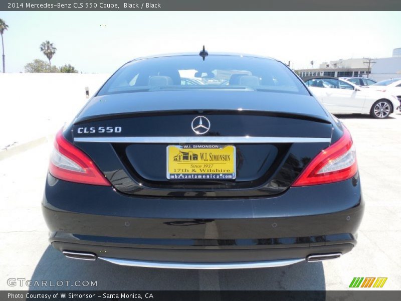Black / Black 2014 Mercedes-Benz CLS 550 Coupe