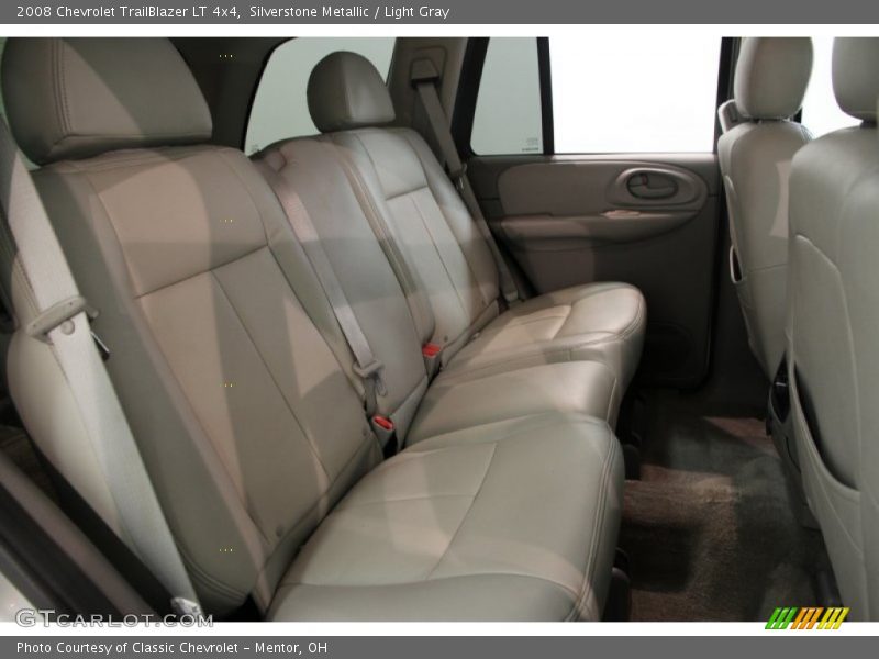 Silverstone Metallic / Light Gray 2008 Chevrolet TrailBlazer LT 4x4
