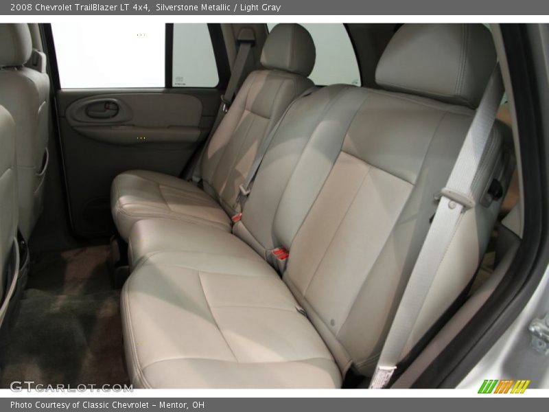Silverstone Metallic / Light Gray 2008 Chevrolet TrailBlazer LT 4x4